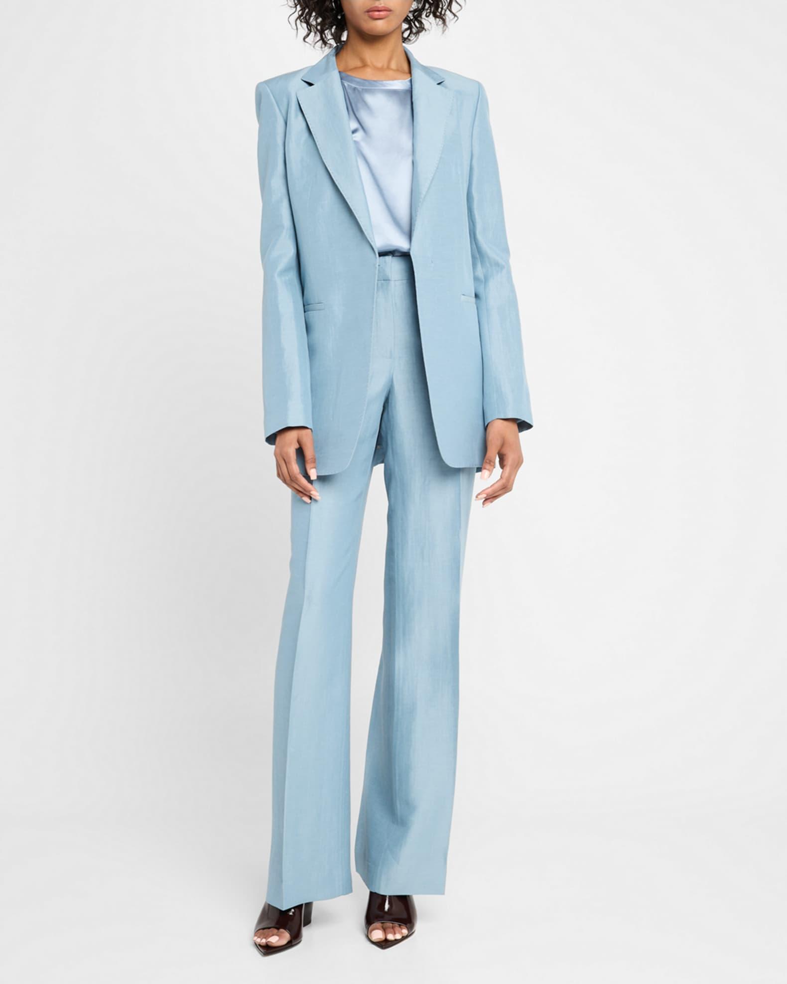 Elongated Pick Stitch Blazer Product Image