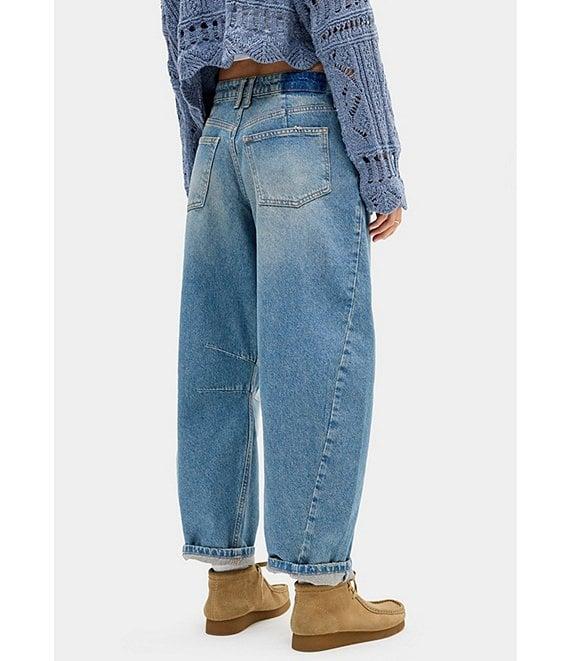 BDG Urban Outfitters Renae Logo-Pocket Barrel Jeans Product Image