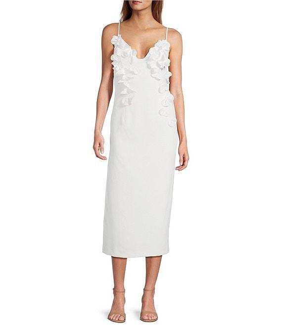 Antonio Melani Martha Floral Applique V-Neck Dress Product Image