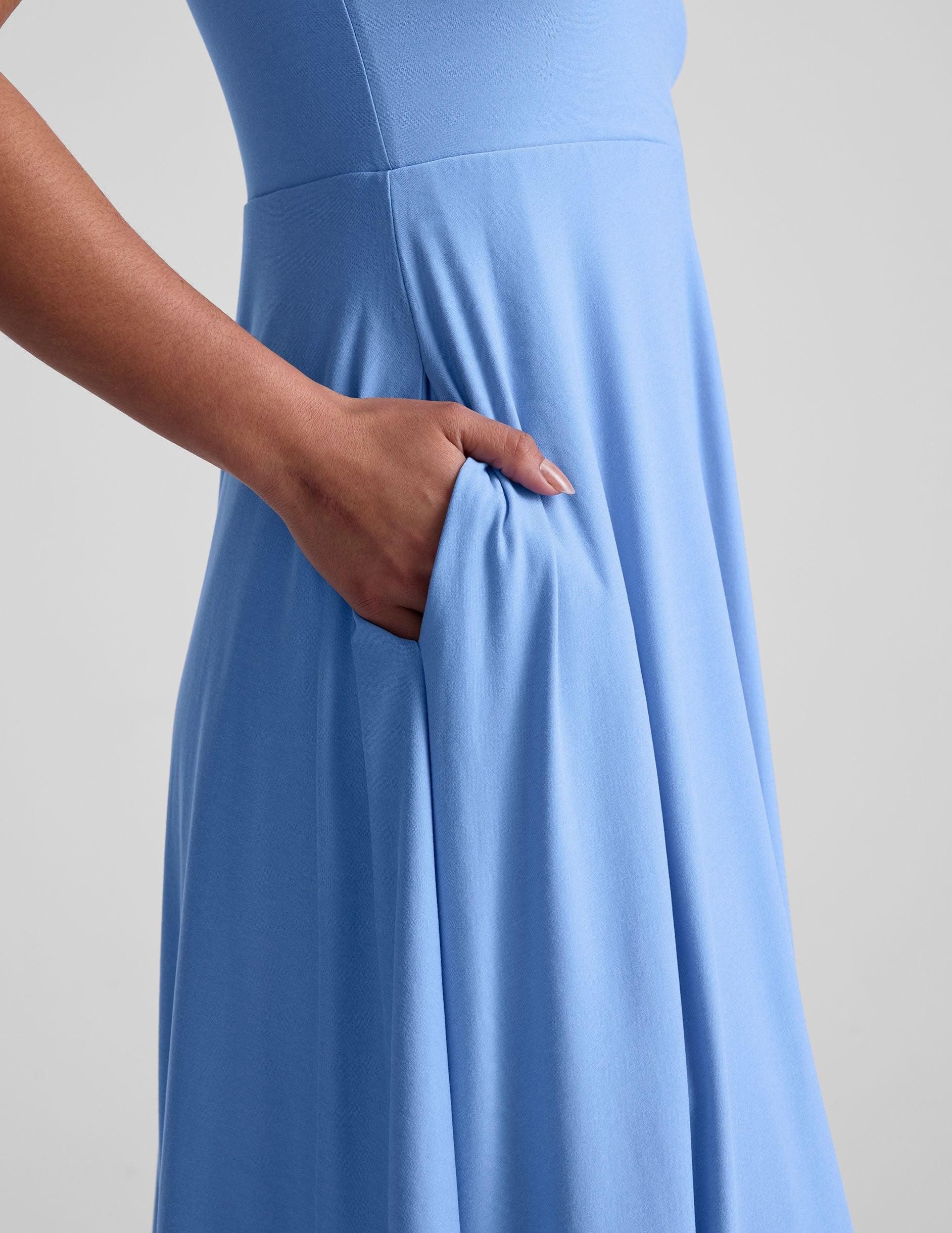Featherweight At The Ready Square Neck Dress Product Image
