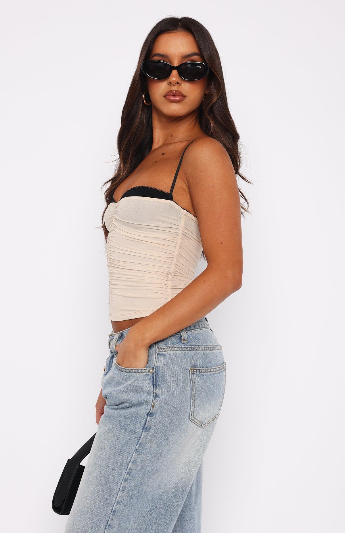 Remind Me Again Bustier Cream Product Image