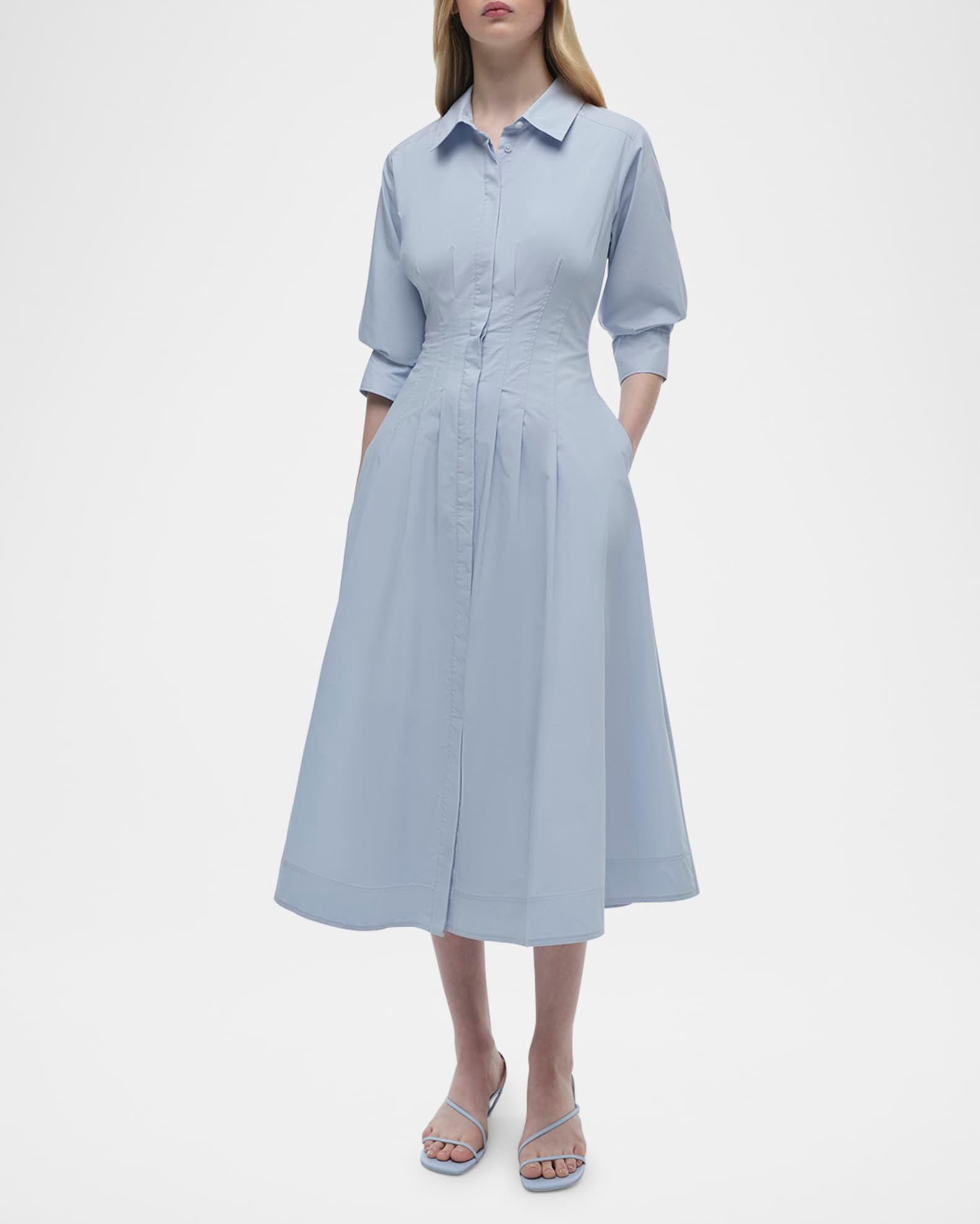 Jazz Pintuck Midi Dress Product Image