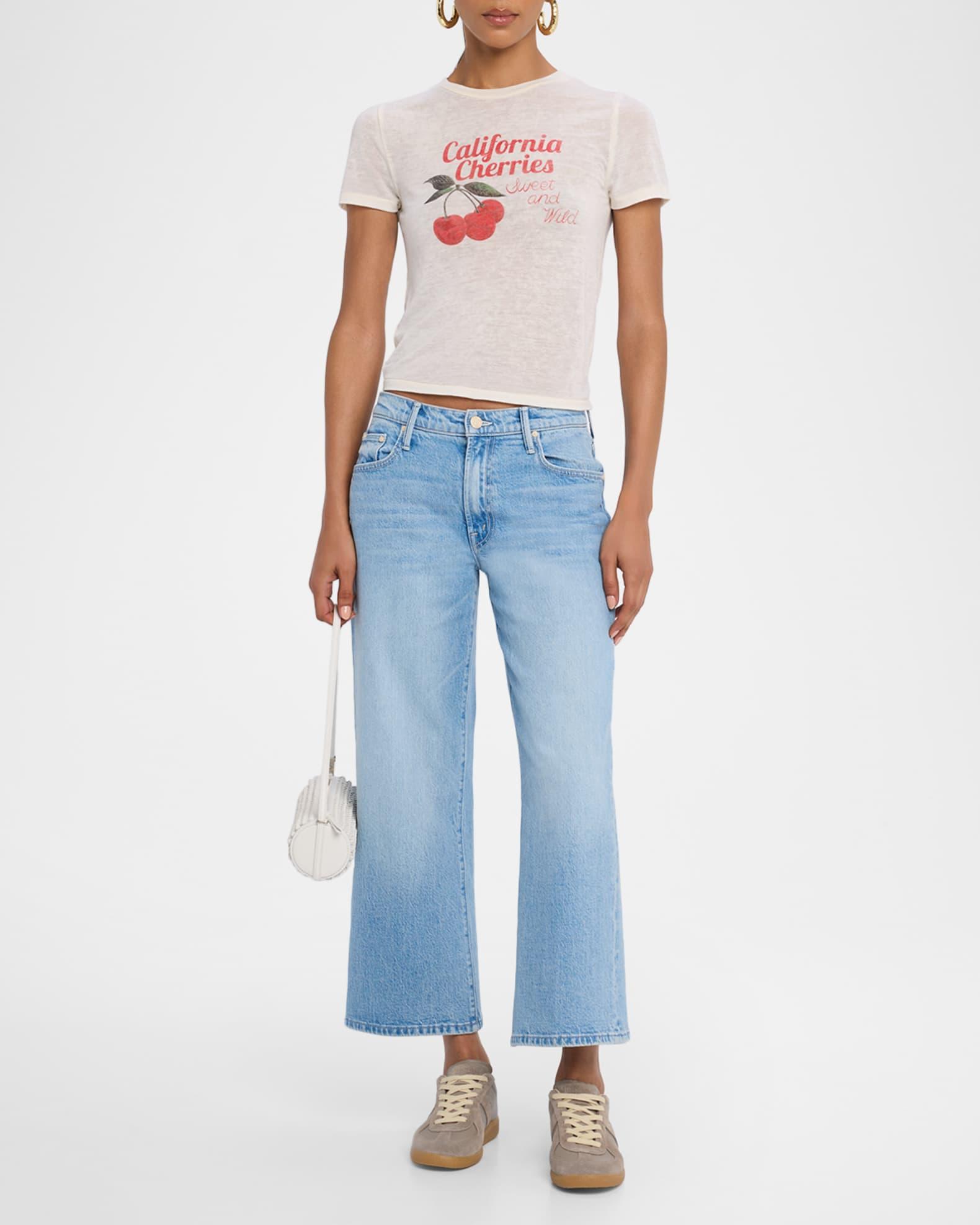 Lil' Mid-Rise Maven Ankle Jeans Product Image