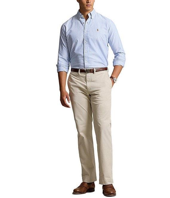 Polo Ralph Lauren Classic Fit Flat-Front Stretch Chino Pants Product Image