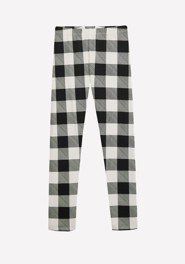 JustFab Margaux Platform Loafer Pump Womens Black/ White Size 8.5 Product Image