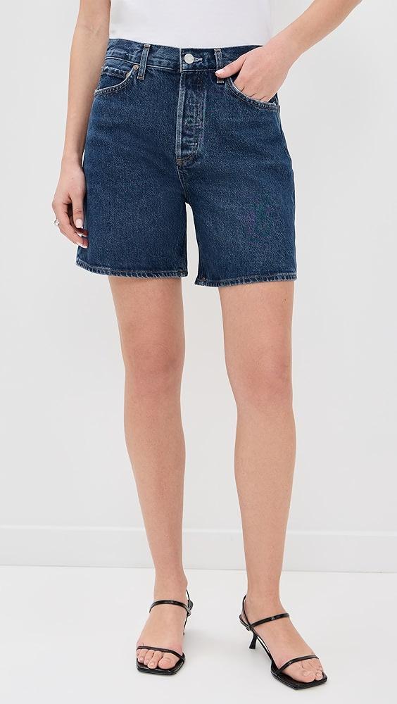 AGOLDE Dame High Rise Baggy Shorts | Shopbop Product Image