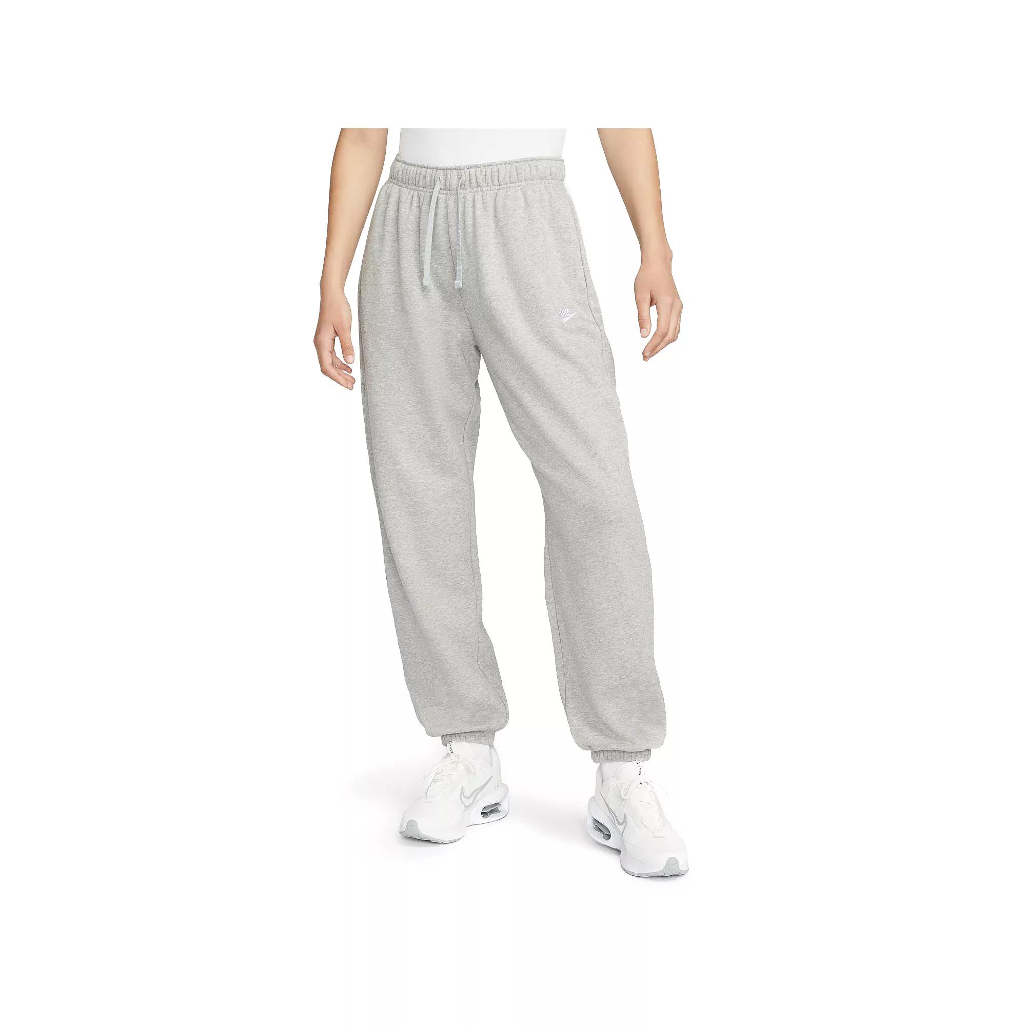 Women's Nike Sportswear Club Fleece Mid-Rise Oversized Sweatpants Product Image