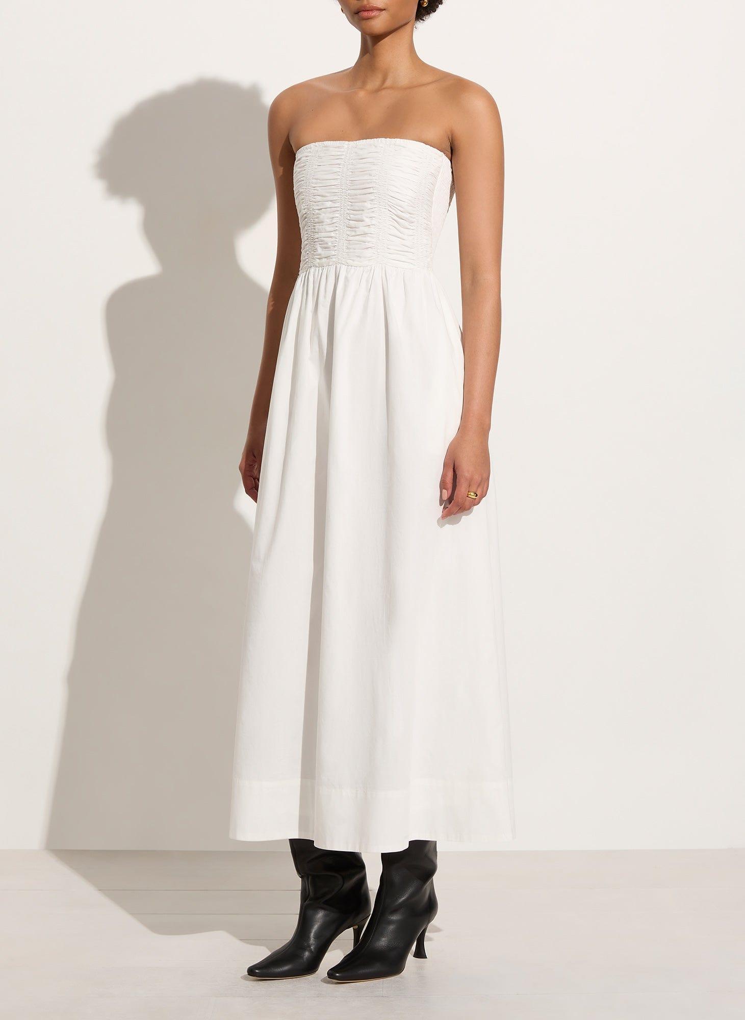 Dominquez Midi Dress White - Final Sale Product Image