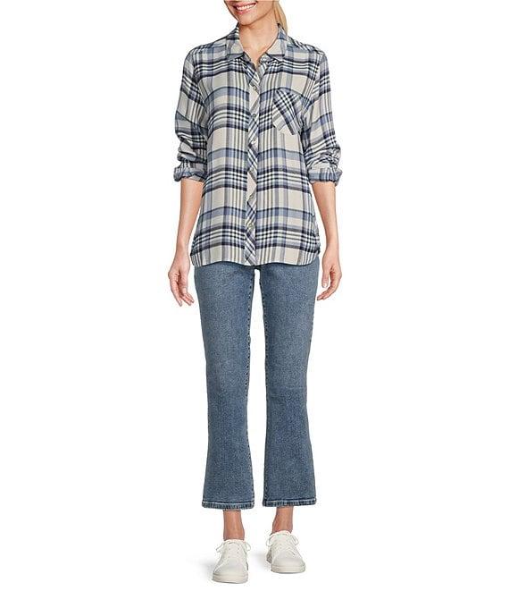 Tommy Bahama Indigo Bootcut Mid Rise Cropped Jean Product Image