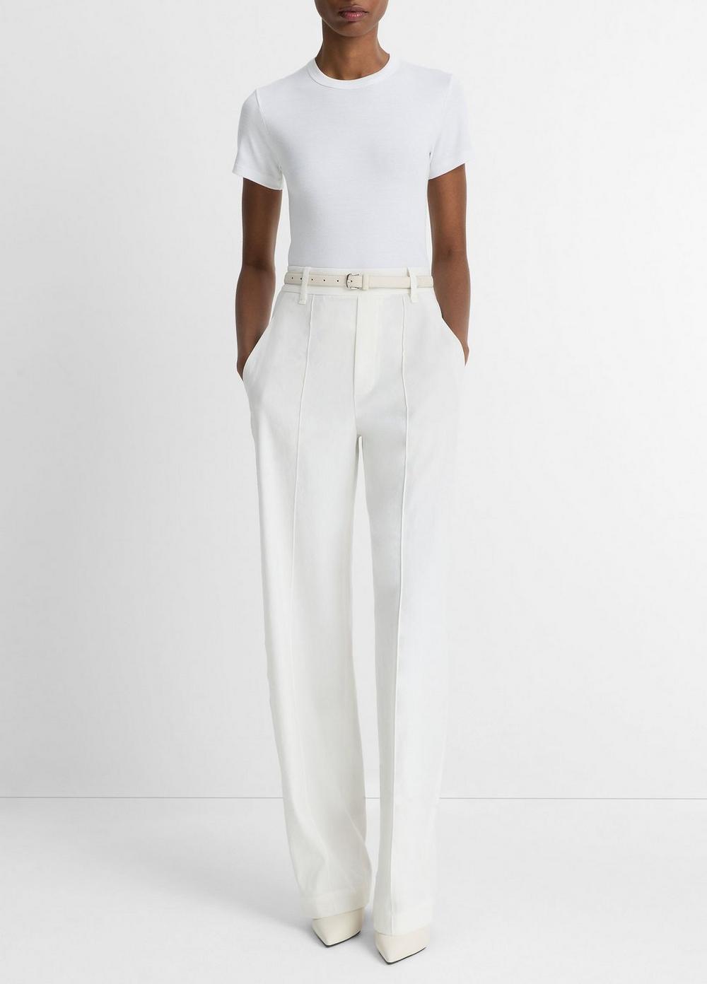 Pima Cotton-Blend '90s Shrunken T-Shirt Product Image