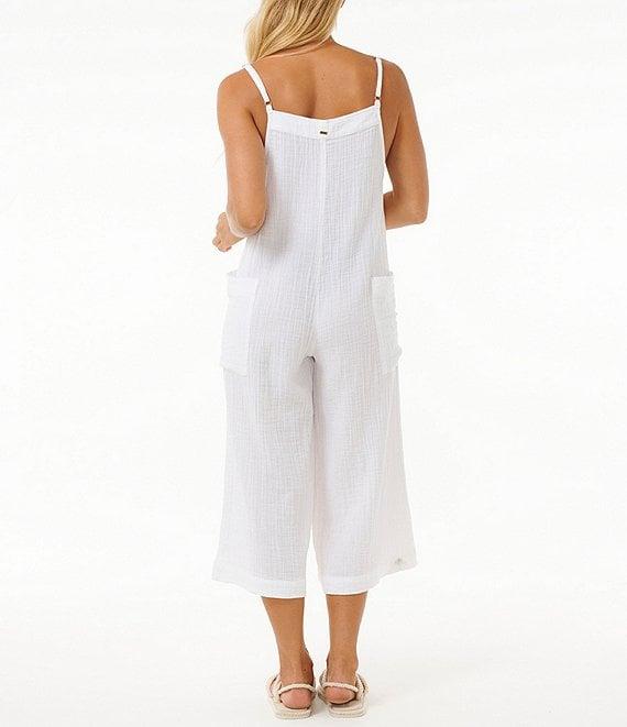 Rip Curl Premium Surf Wide Leg Crop Jumpsuit Product Image