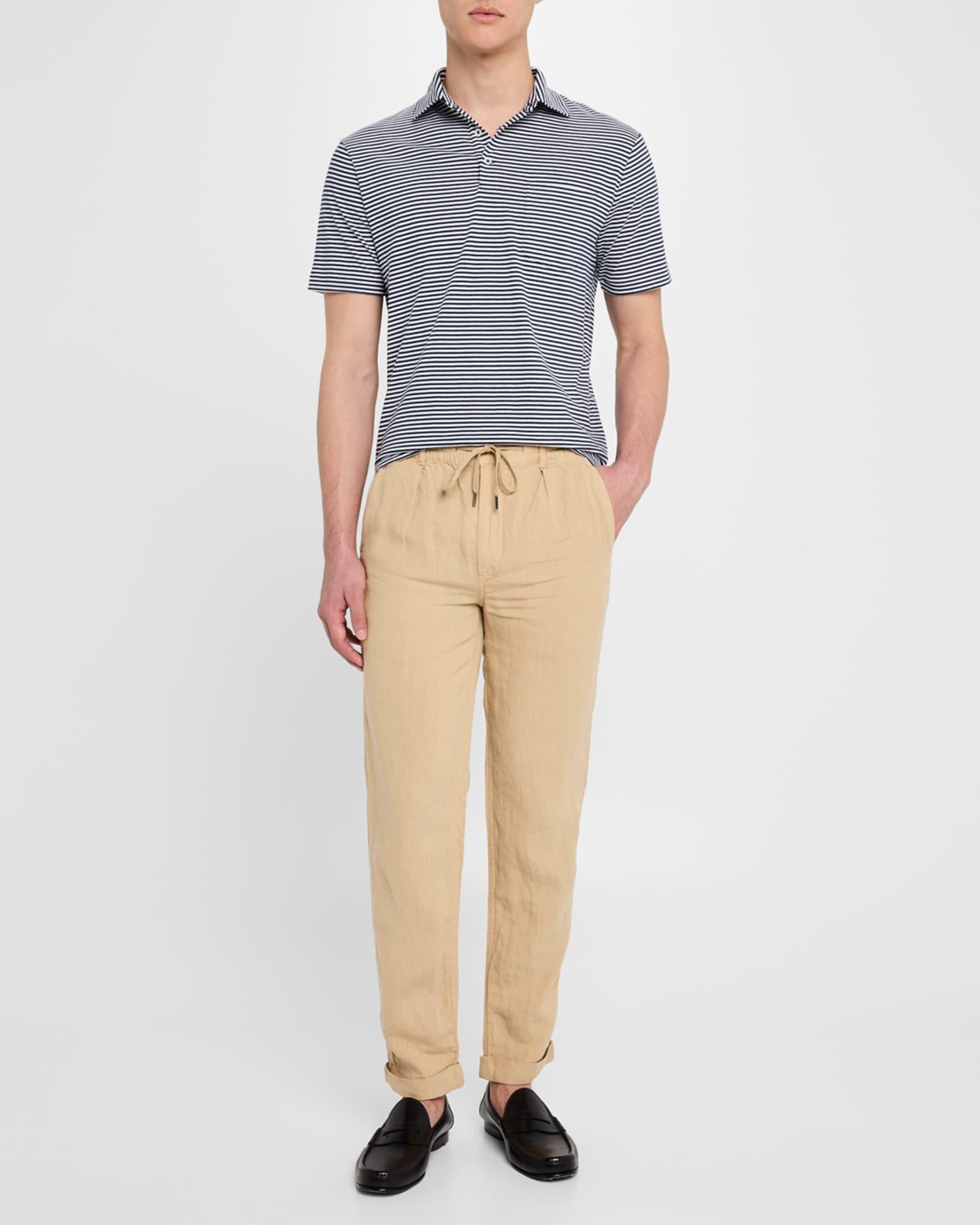 Men's Prepster Slim Tapered Linen Pants Product Image