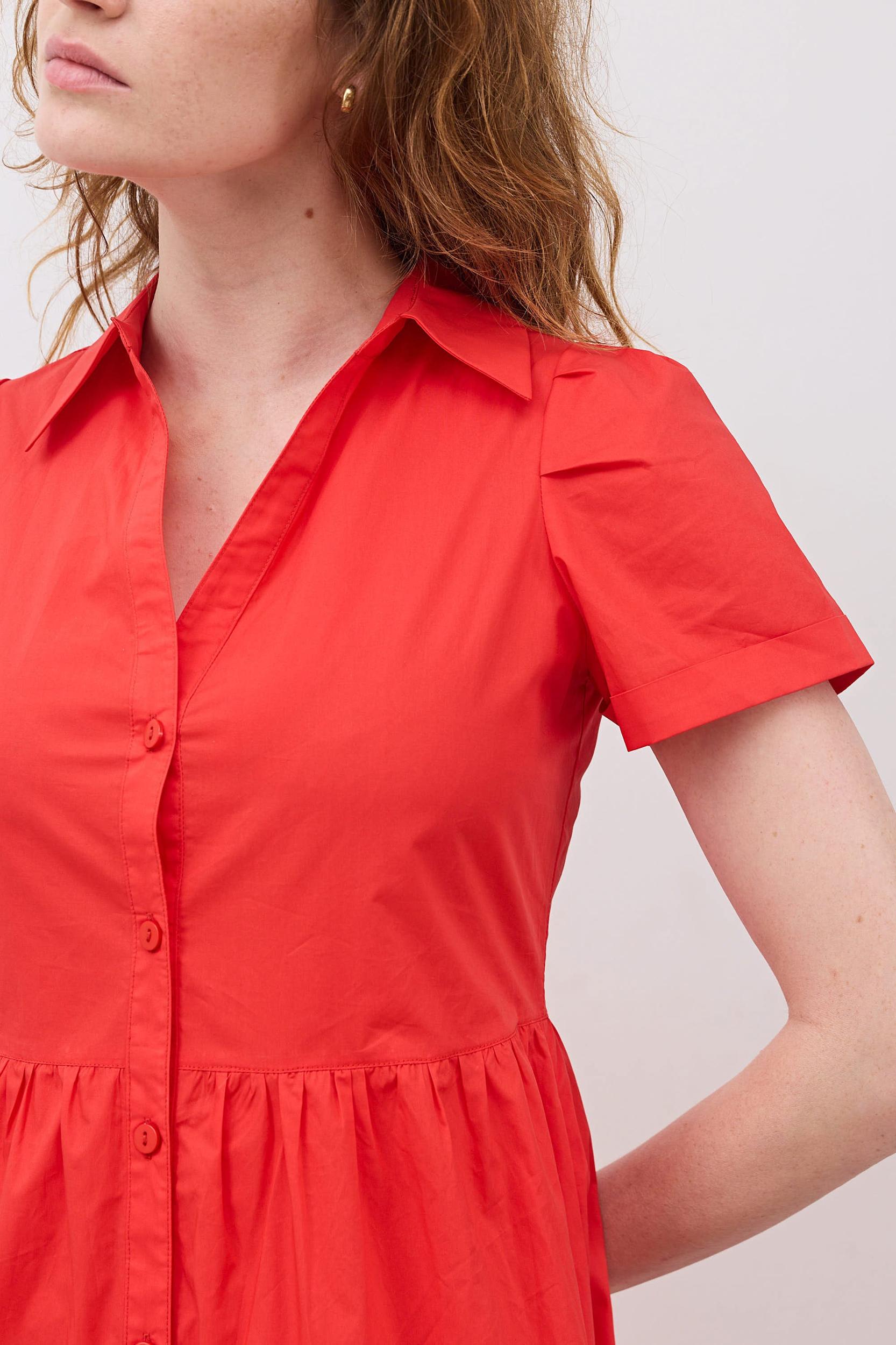 Breaking Free Long Poplin Dress Product Image