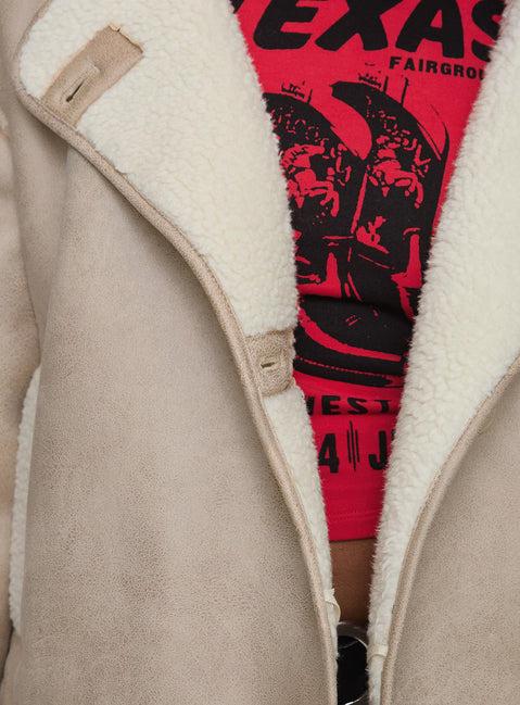 Baxley Jacket Beige Product Image