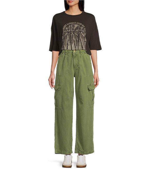 Billabong Walk Along Relaxed Low Rise Cargo Pants Product Image