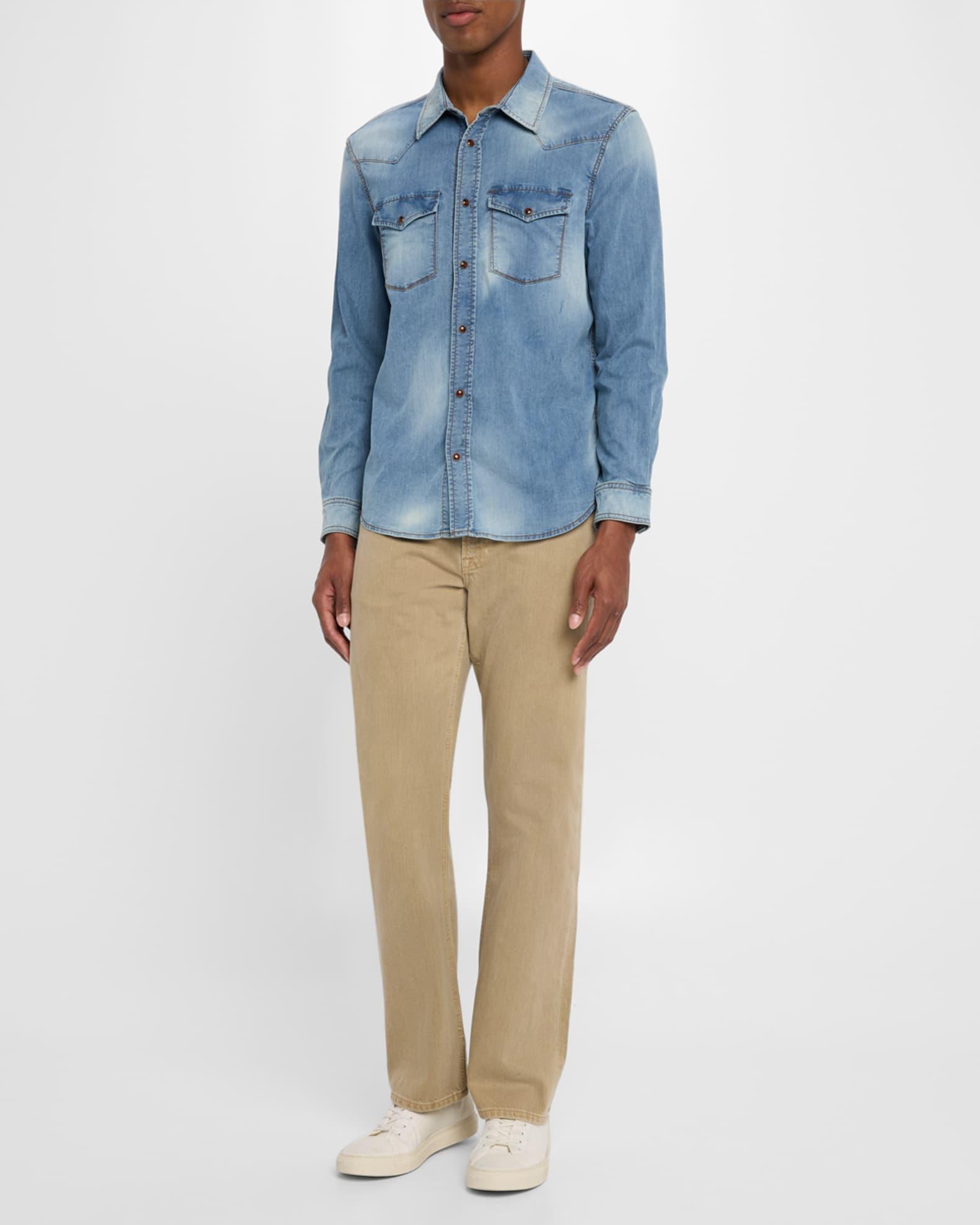 Men's Eastwood Denim Western Shirt Product Image
