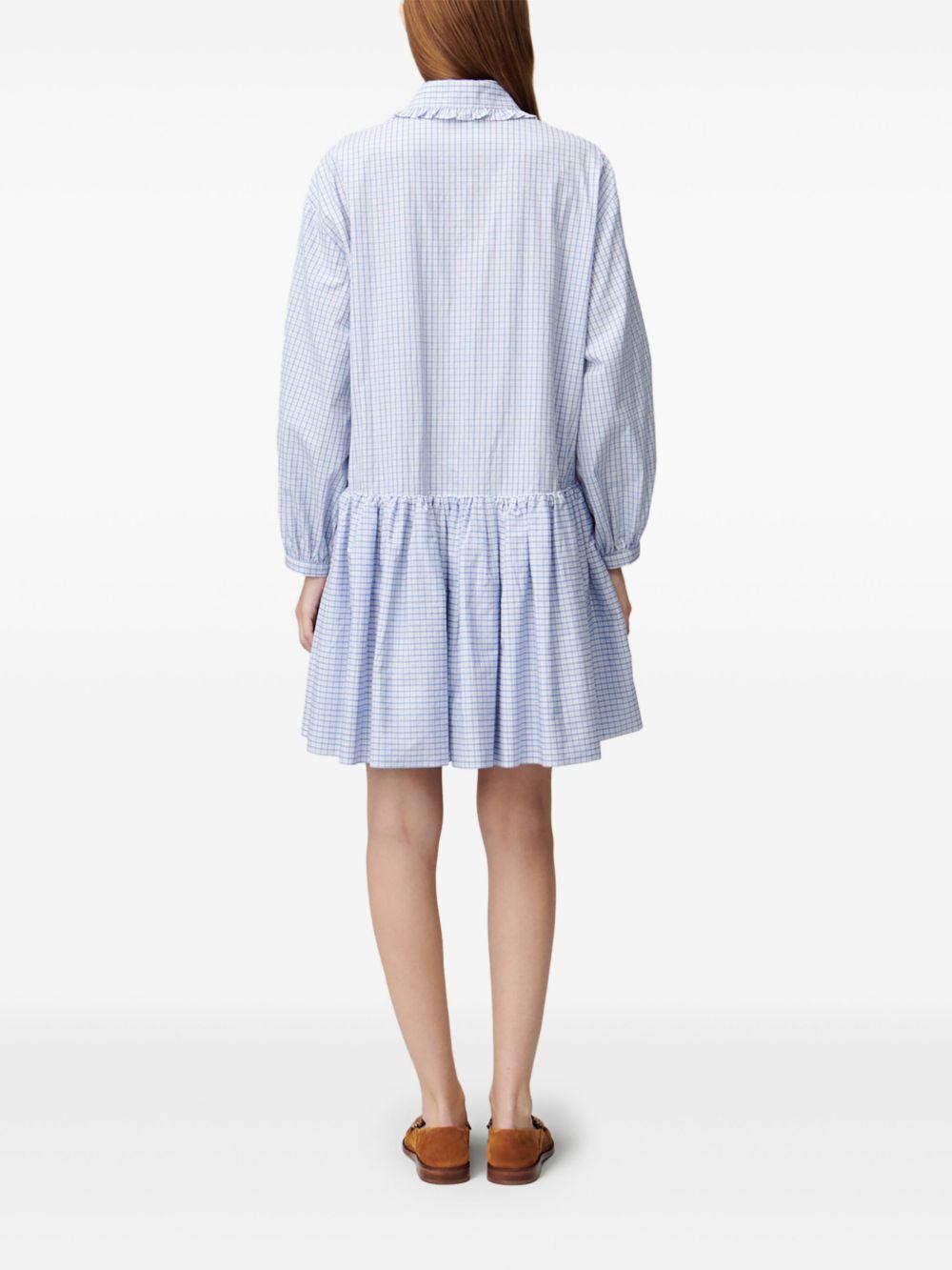 checked mini dress Product Image