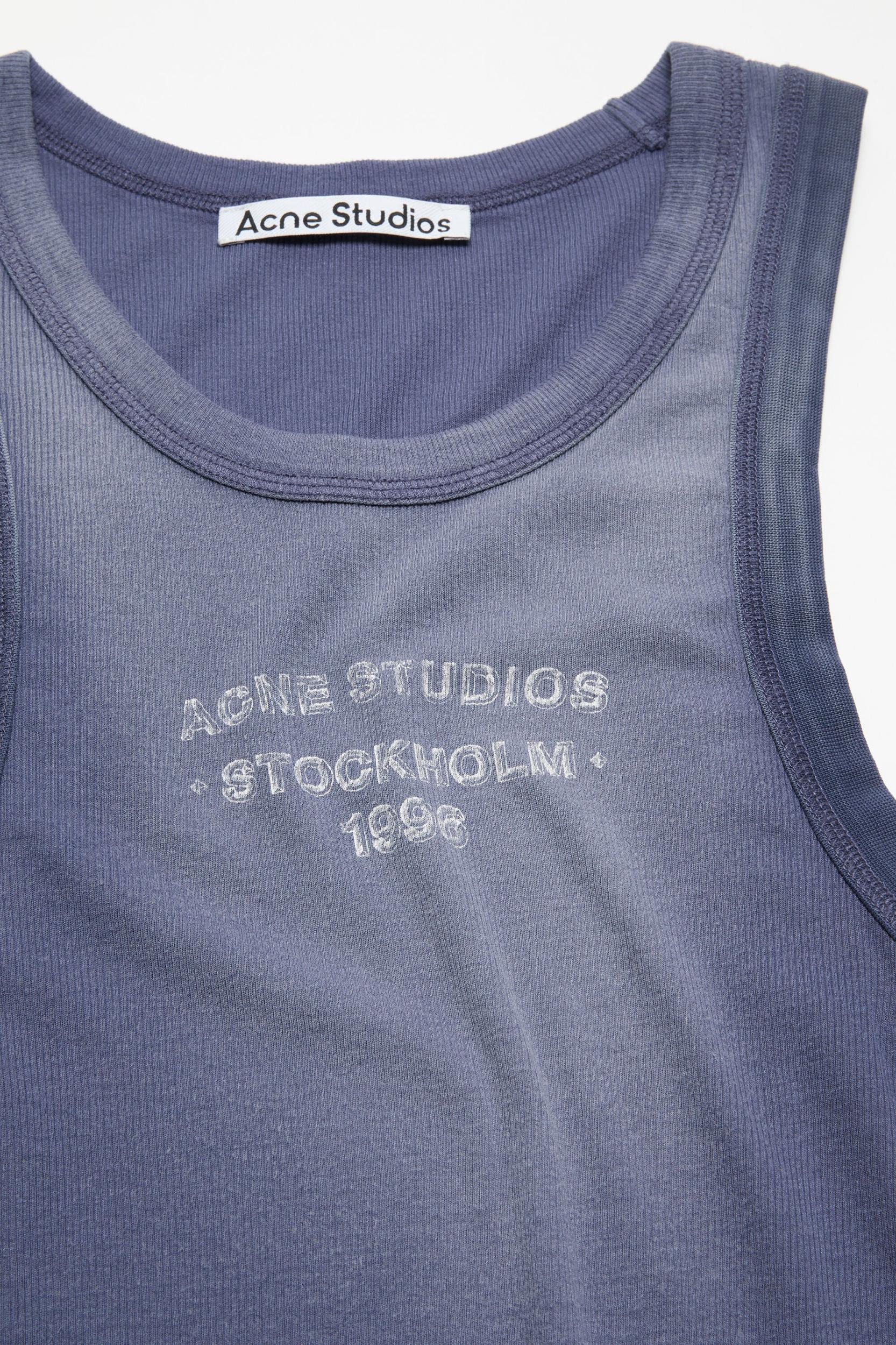 Sprayed logo tank top Product Image