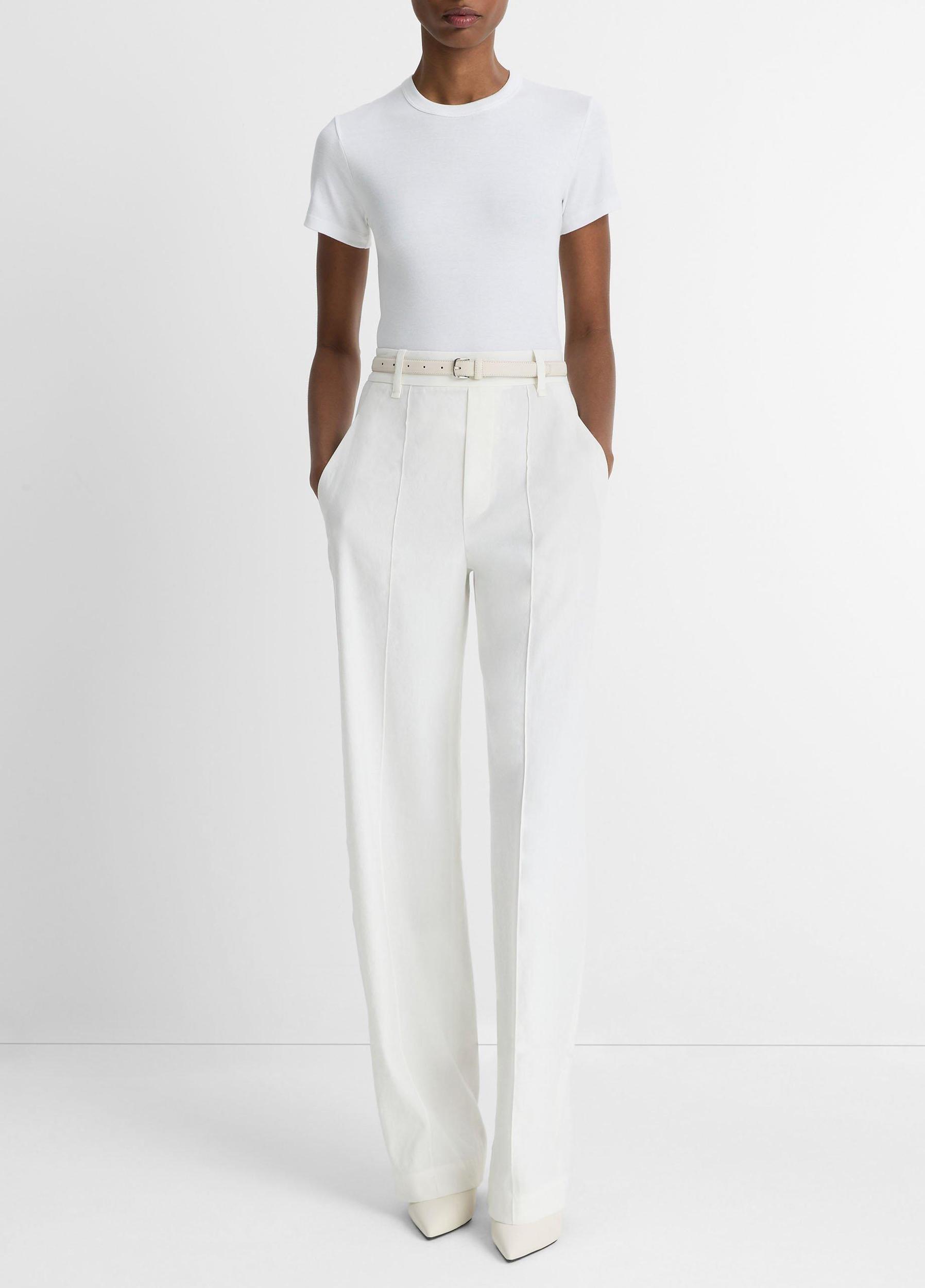 Pima Cotton-Blend '90s Shrunken T-Shirt Product Image