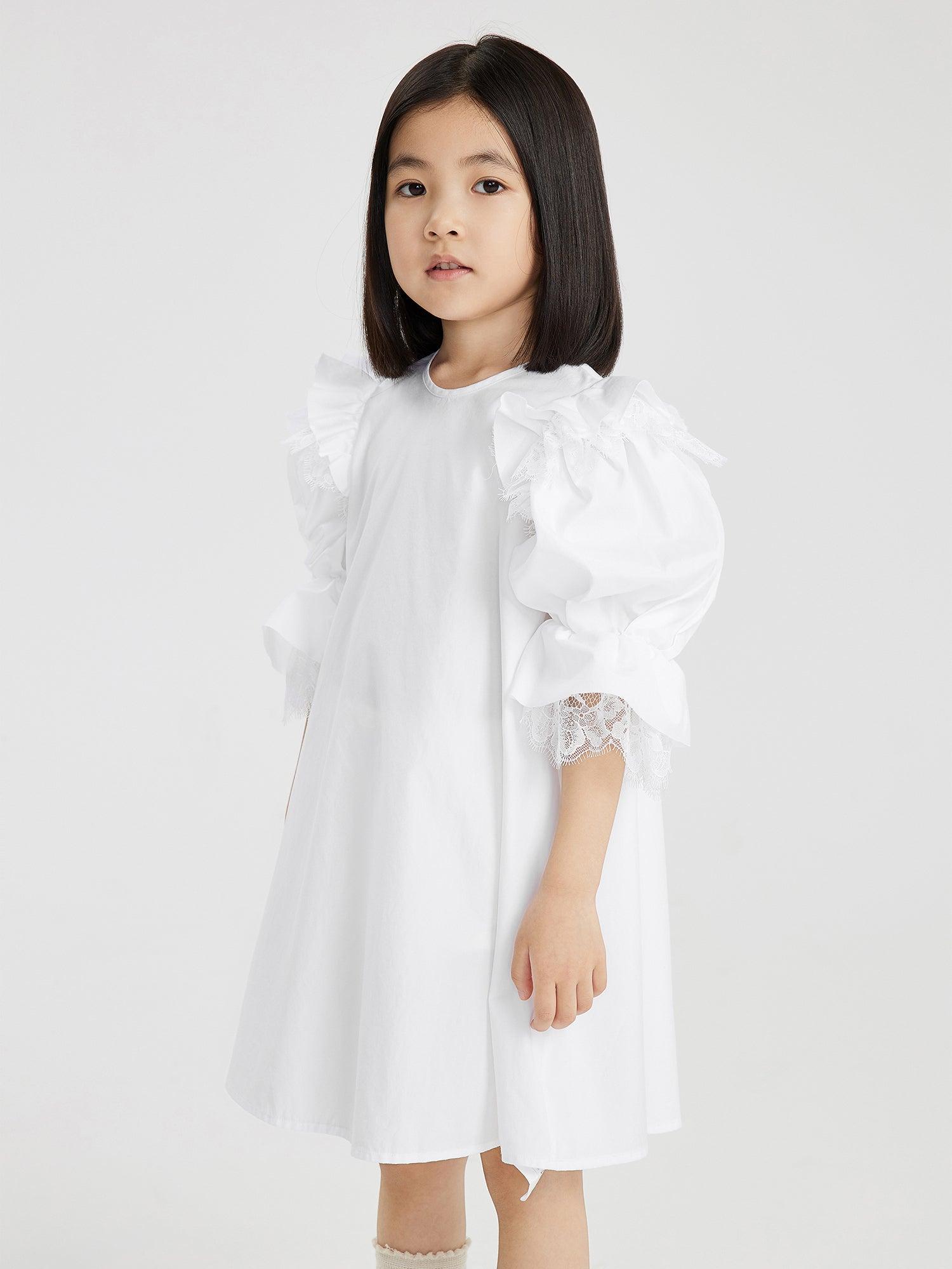 JNBY Aline Puff Sleeve Dress Product Image