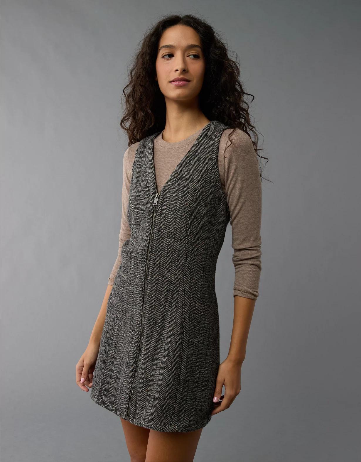 AE Zip-Up Mini Dress Product Image