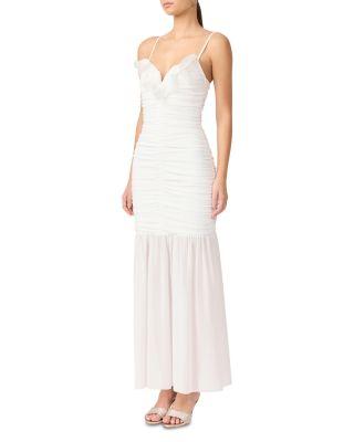 Celina Power Mesh Maxi Dress Product Image