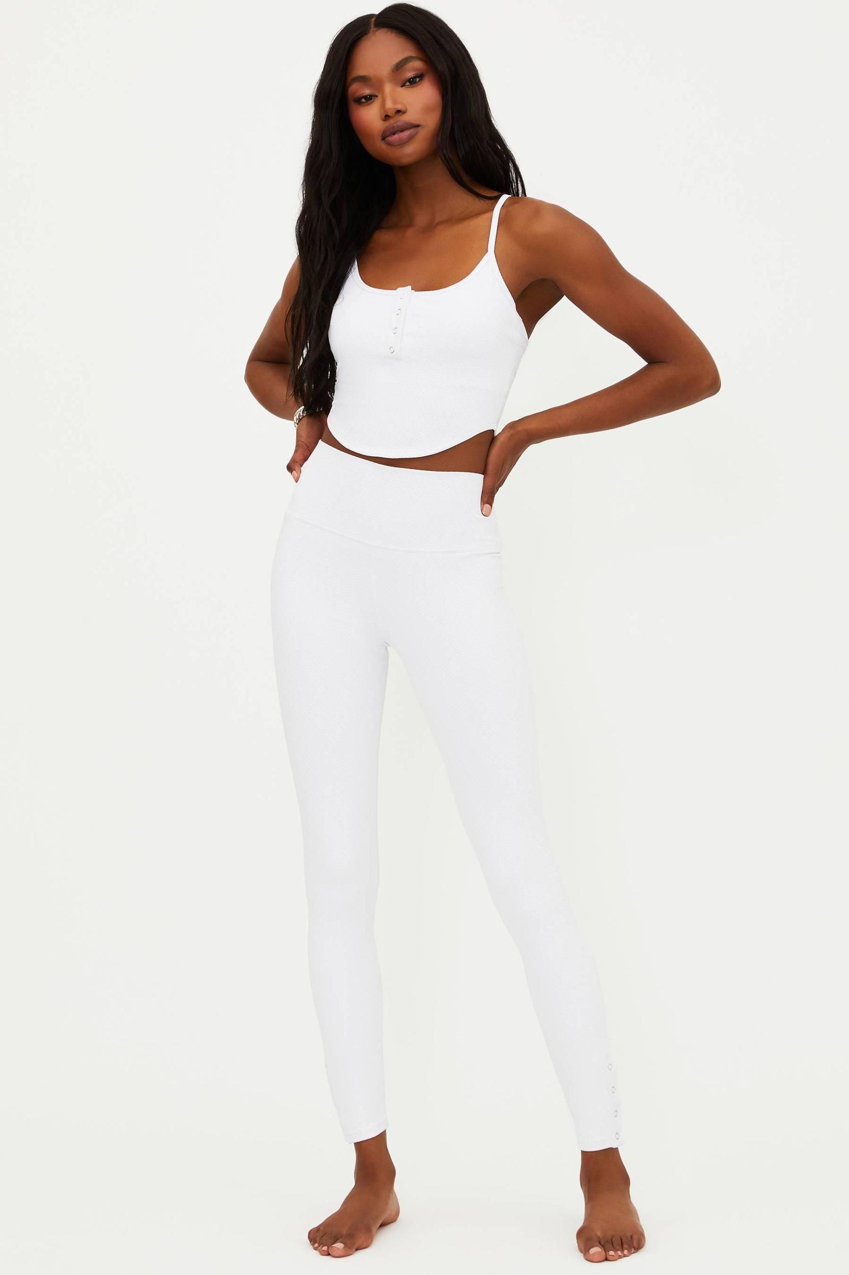 Tinsley Legging White Waffle Product Image
