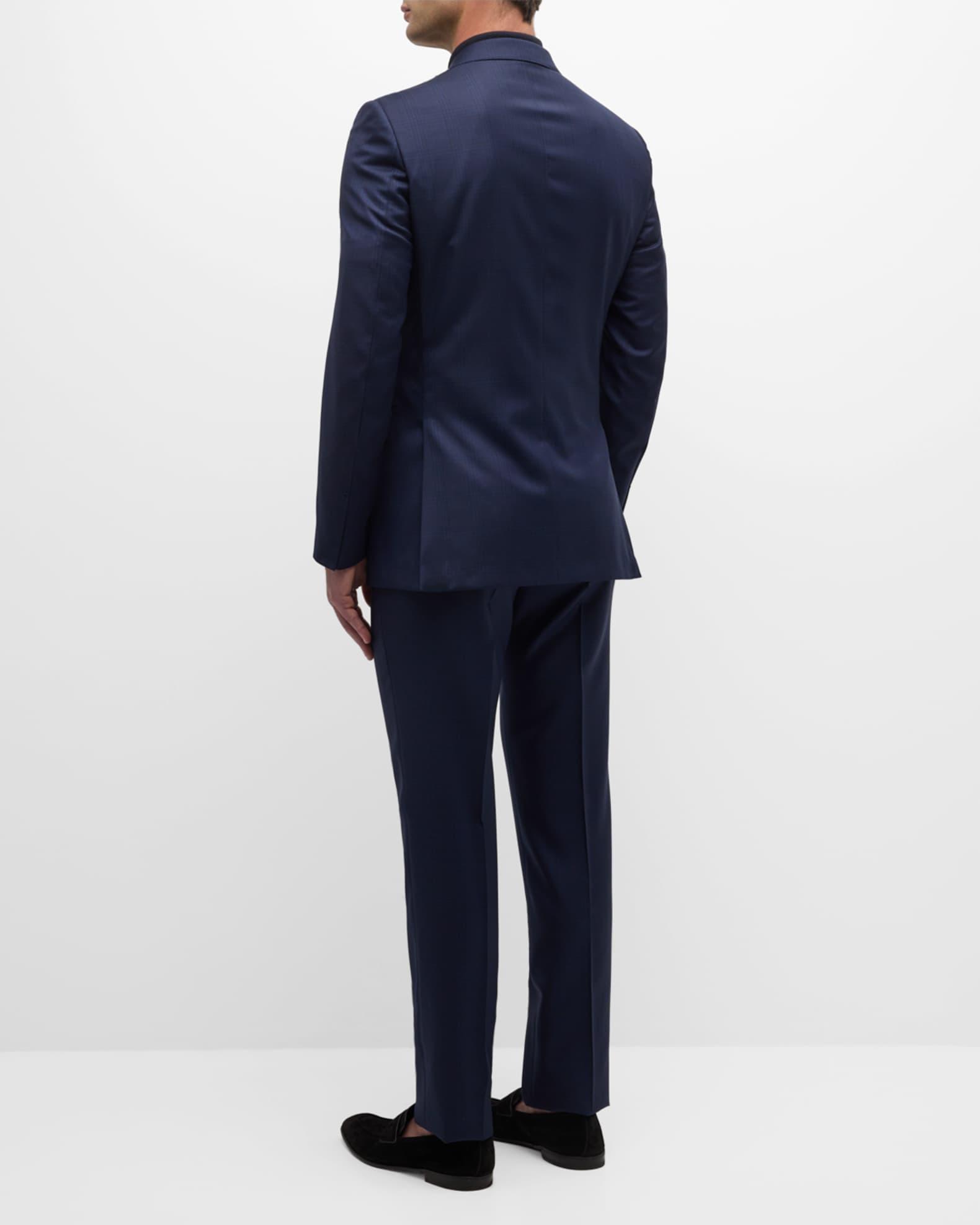 Men's Plaid Wool Suit Product Image