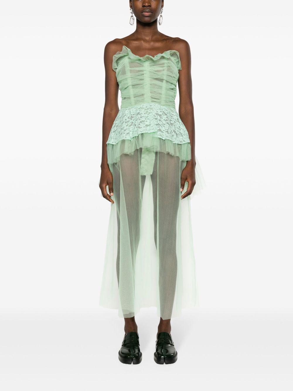 tulle corset dress Product Image