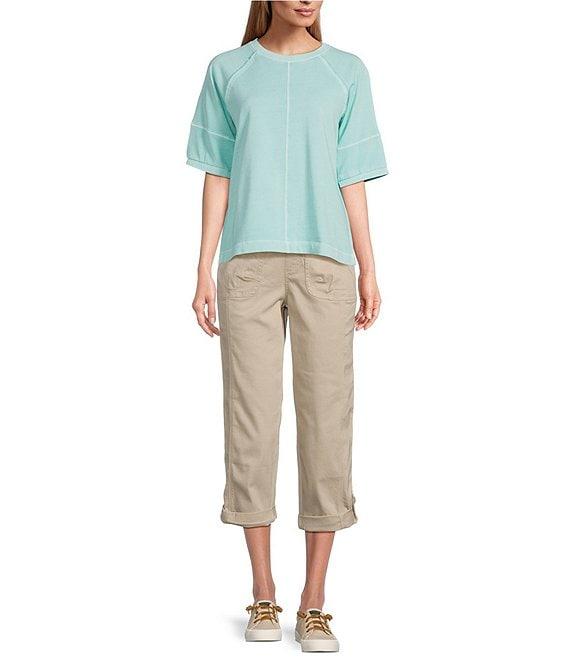 Westbound 3/4 Sleeve Crew Neck Top Product Image