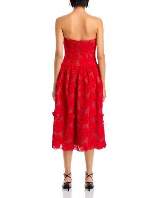Lace Midi Dress Product Image