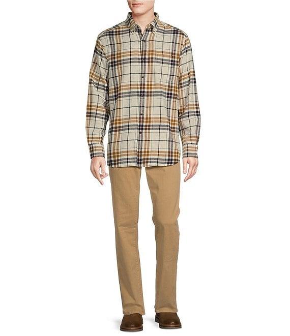 Cremieux Blue Label Multi Wide Plaid Washed Flannel Long Sleeve Woven Shirt Product Image