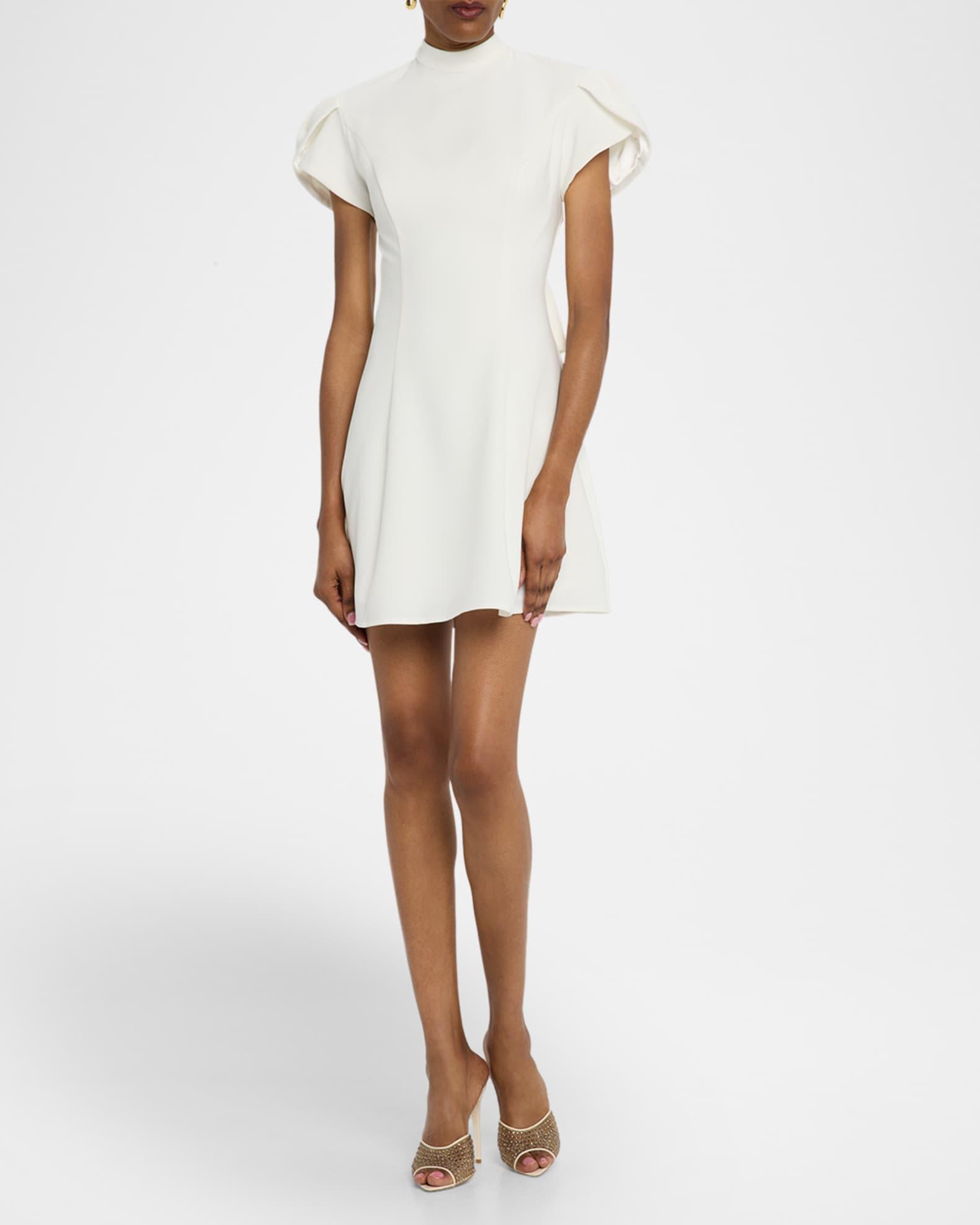 Cutout Bow-Back Mini Dress Product Image