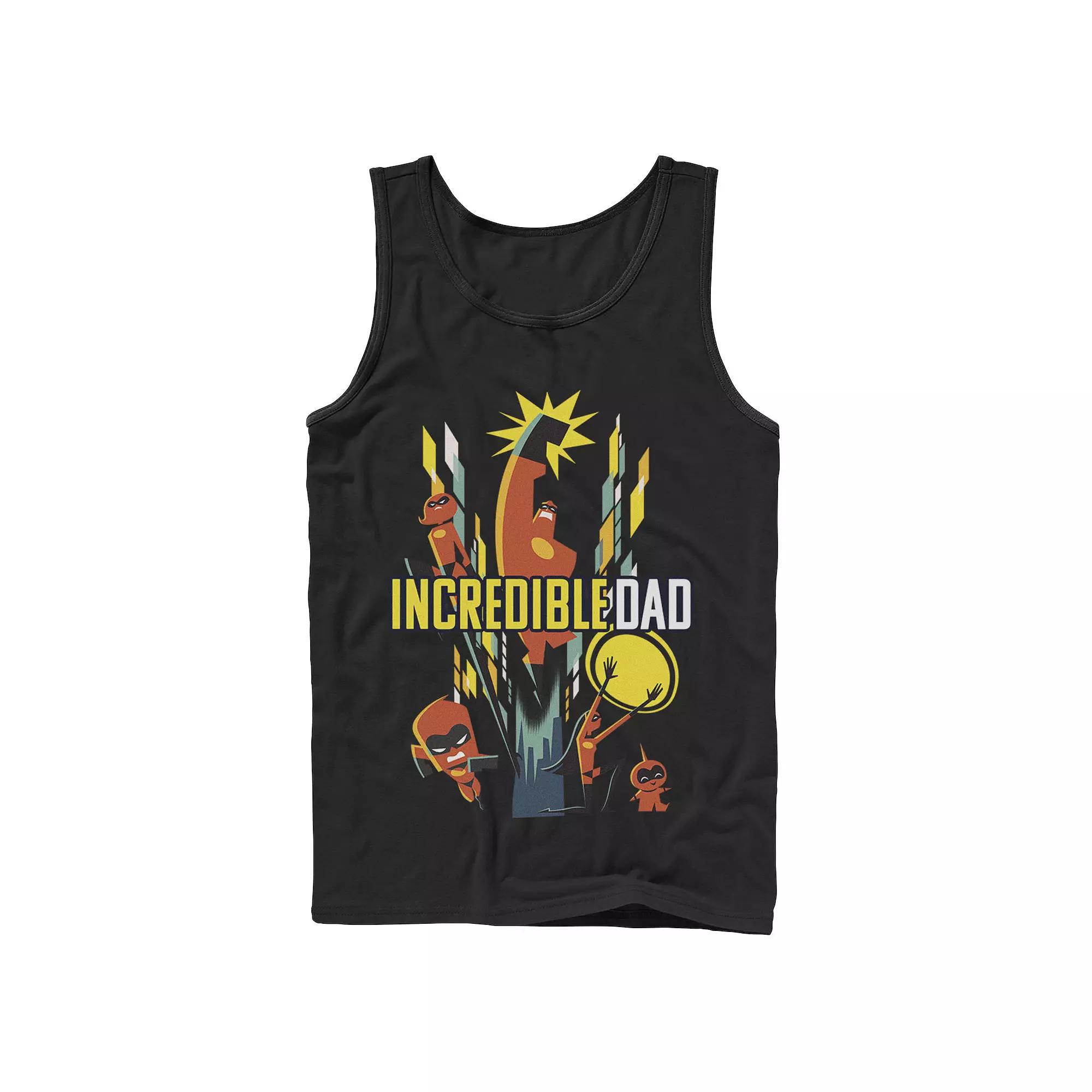 Disney / Pixar's The Incredibles 2 Men's Dad & Family Tank Top,  Product Image