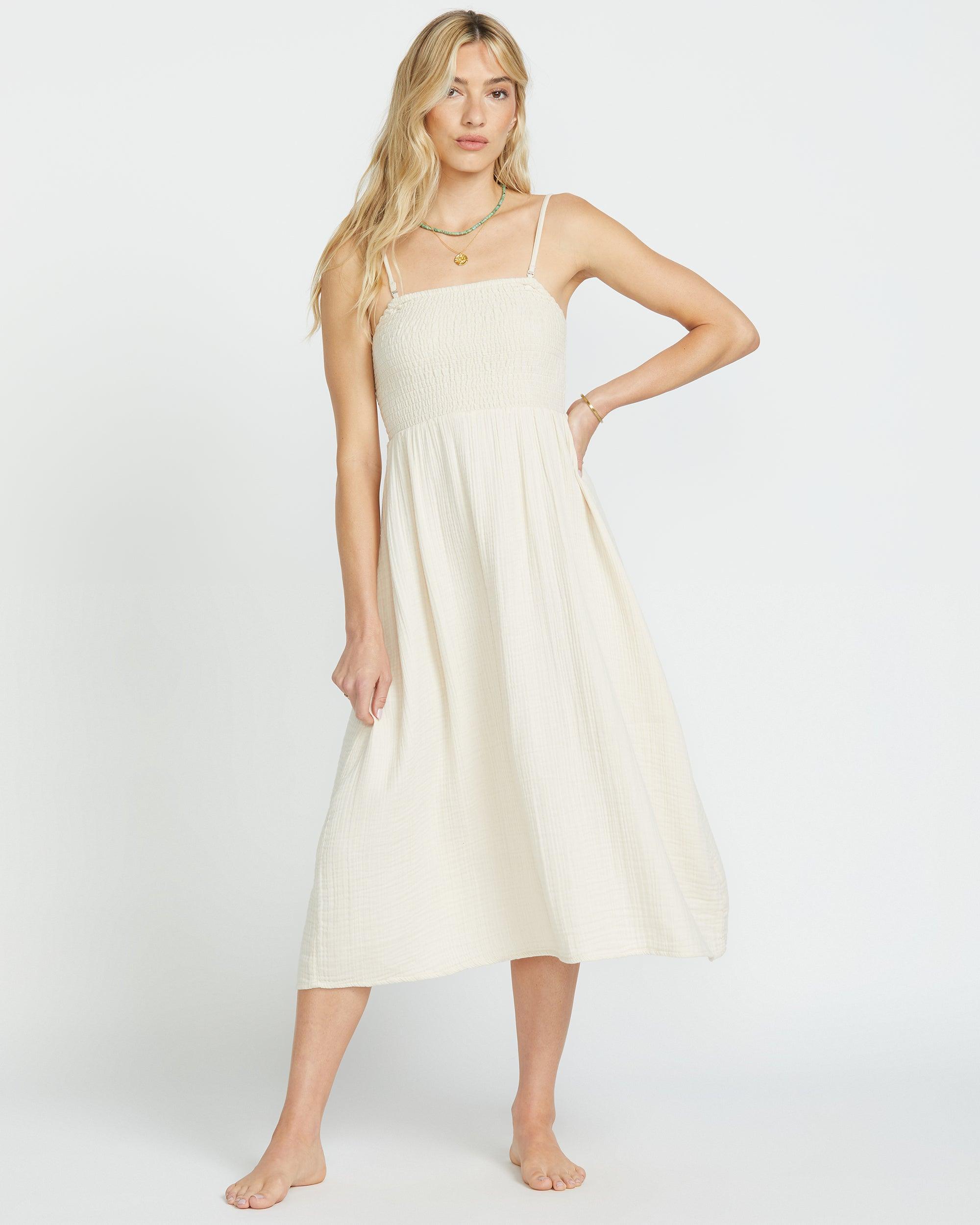 Off The Coast Dress - Whitecap Female Product Image