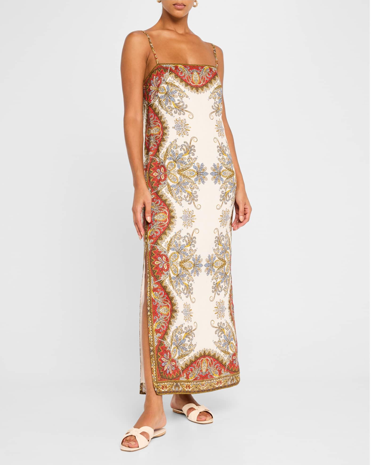 Petra Paisley Maxi Dress Product Image