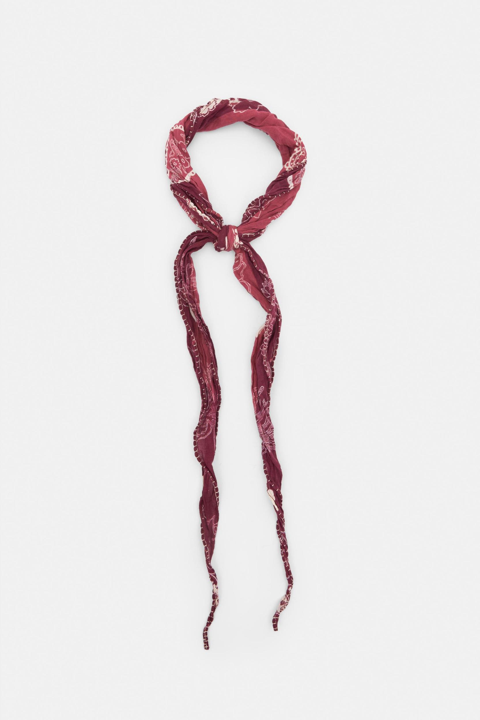 Floral print bandana scarf Product Image