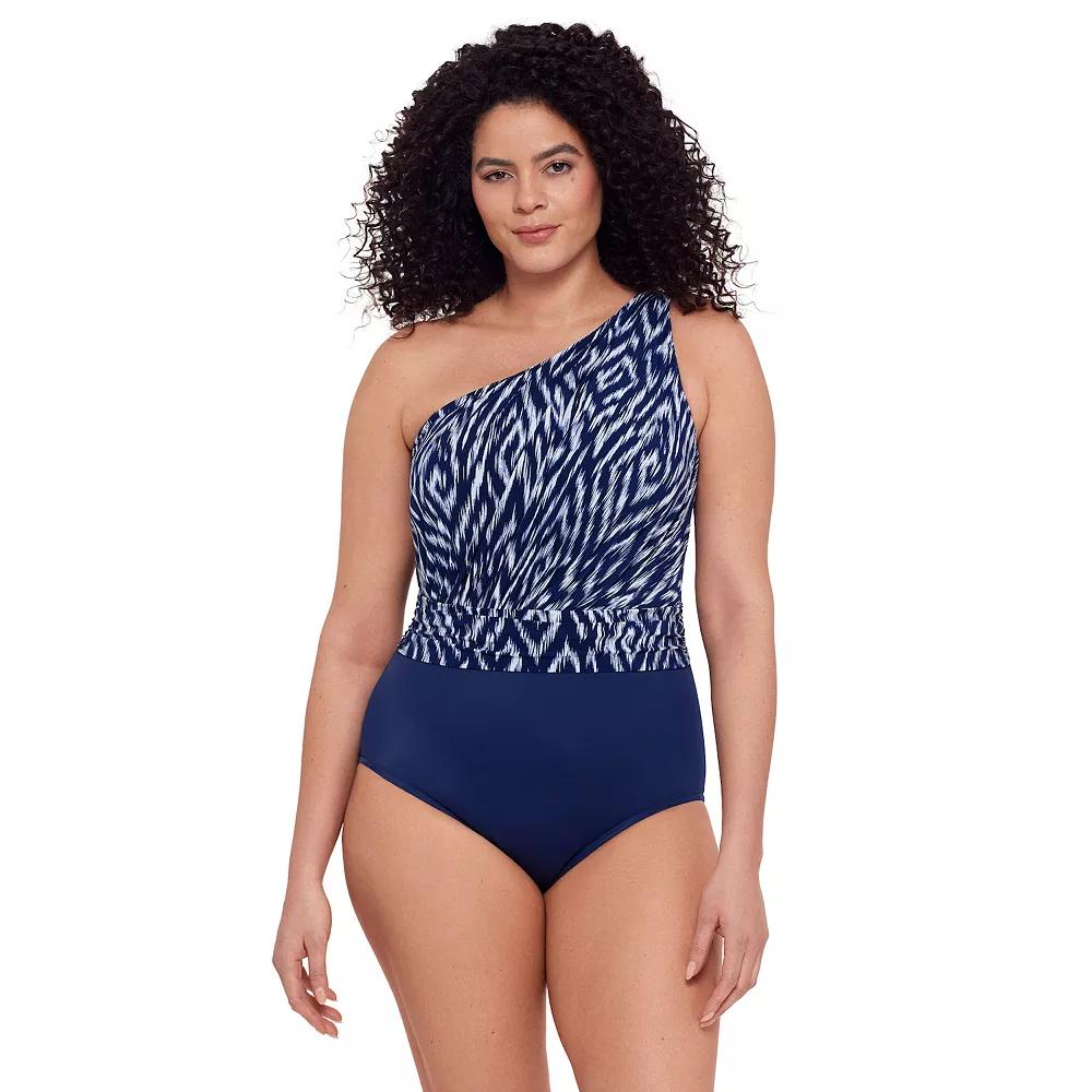 Women's Trimshaper Heather One-Piece Swimsuit,  Product Image