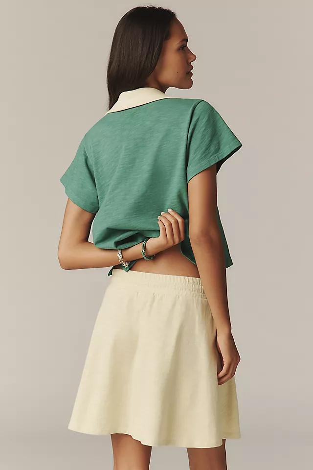 Sundry Drawstring Mini Skirt Product Image