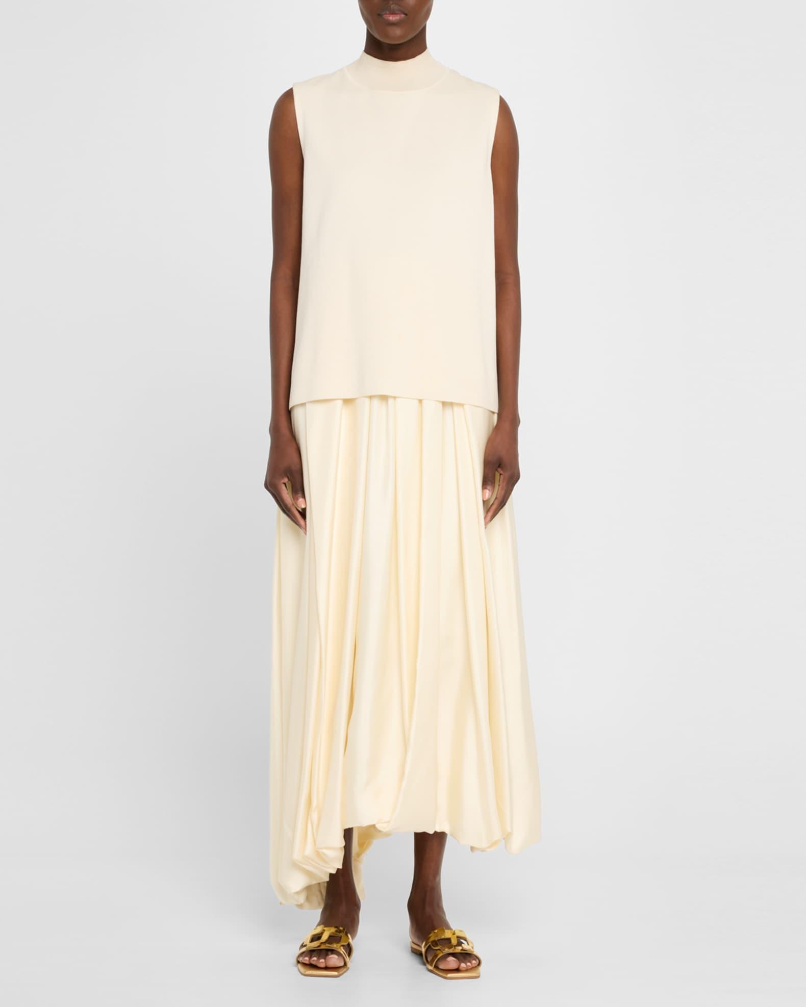 Metallic Monogram Flat Slide Sandals Product Image