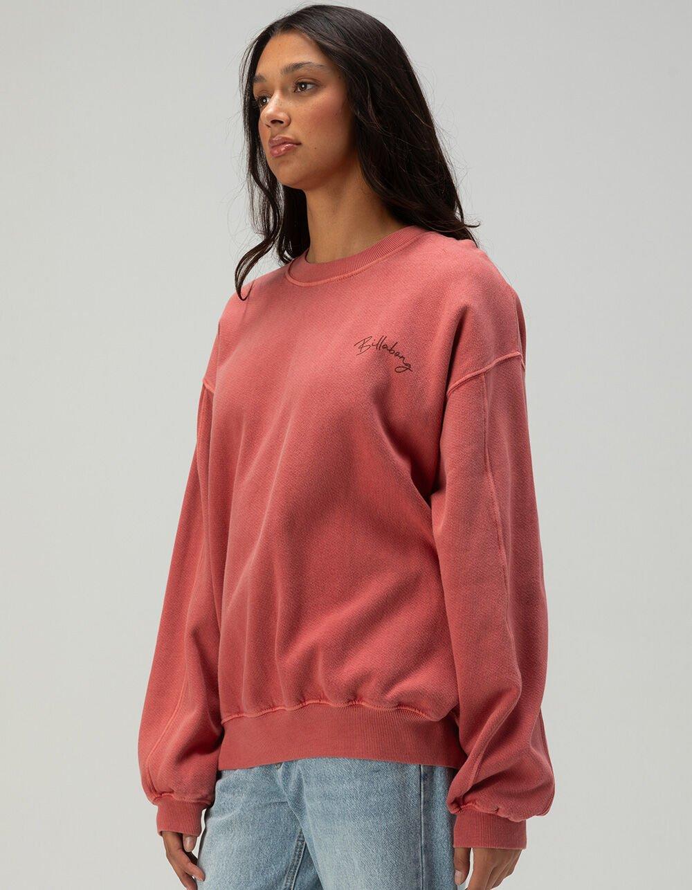 BILLABONG Dreamin Womens Crewneck Sweatshirt - PAPRIKA Product Image