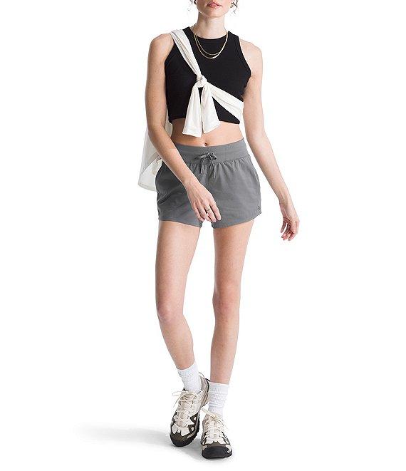 The North Face Aphrodite Herringbone Woven Shorts Product Image