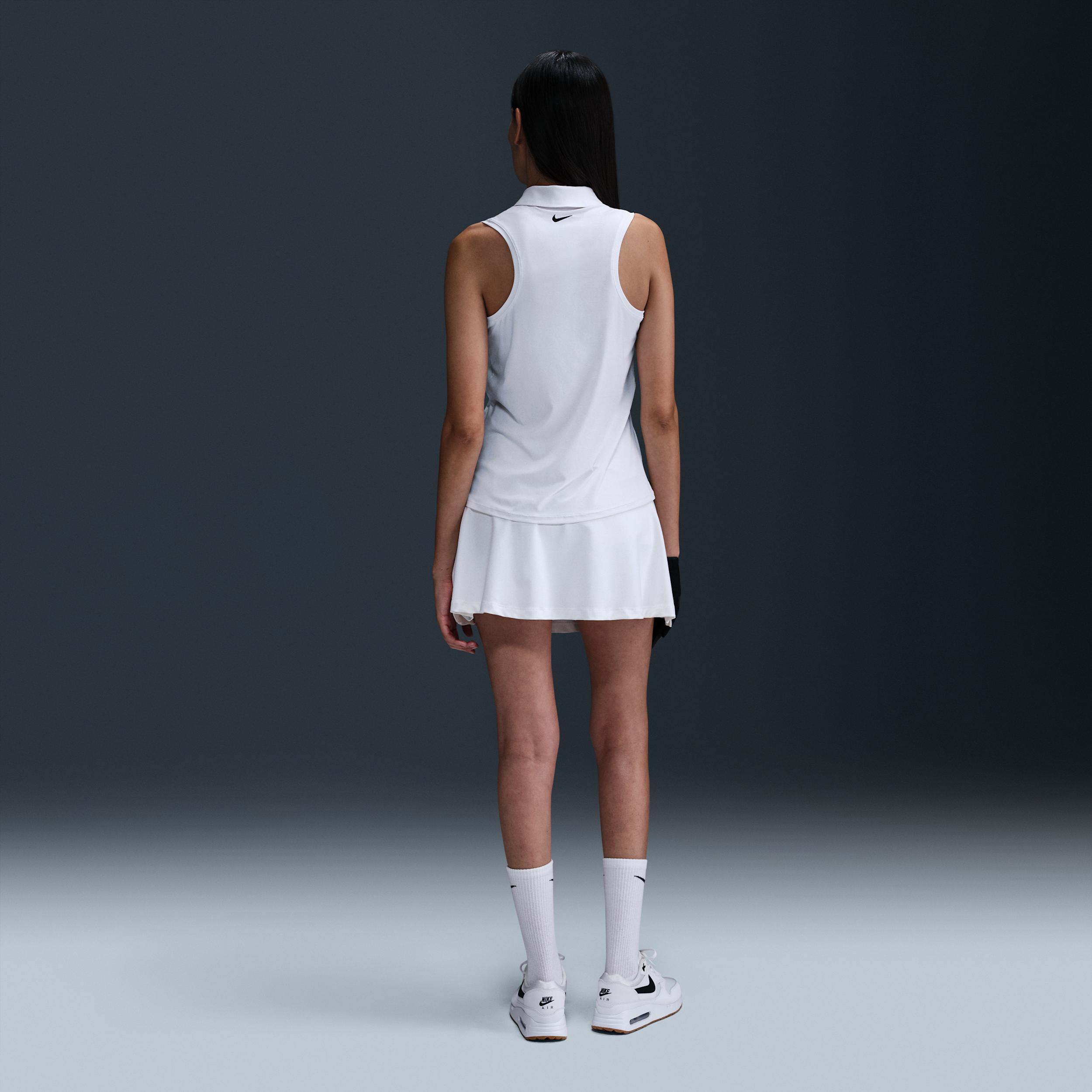 Nike Womens Victory Dri-FIT Sleeveless Polo | FQ1572-100 Product Image