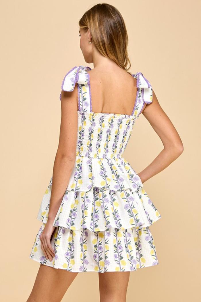 Tiered Smocked Dress Product Image