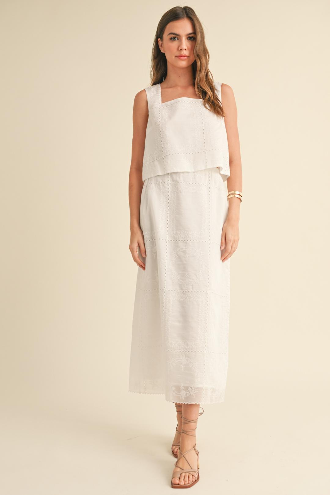 Embroidered Tank Product Image