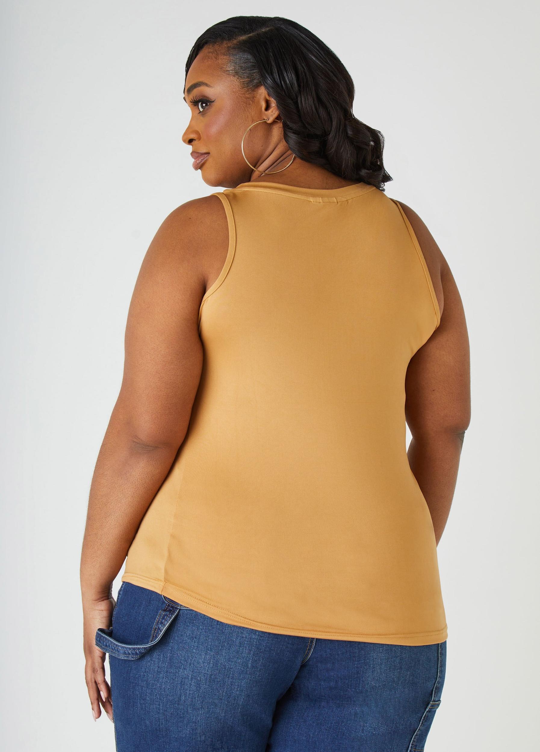 Plus Size The Basic Tank Top Ashley Stewart Product Image