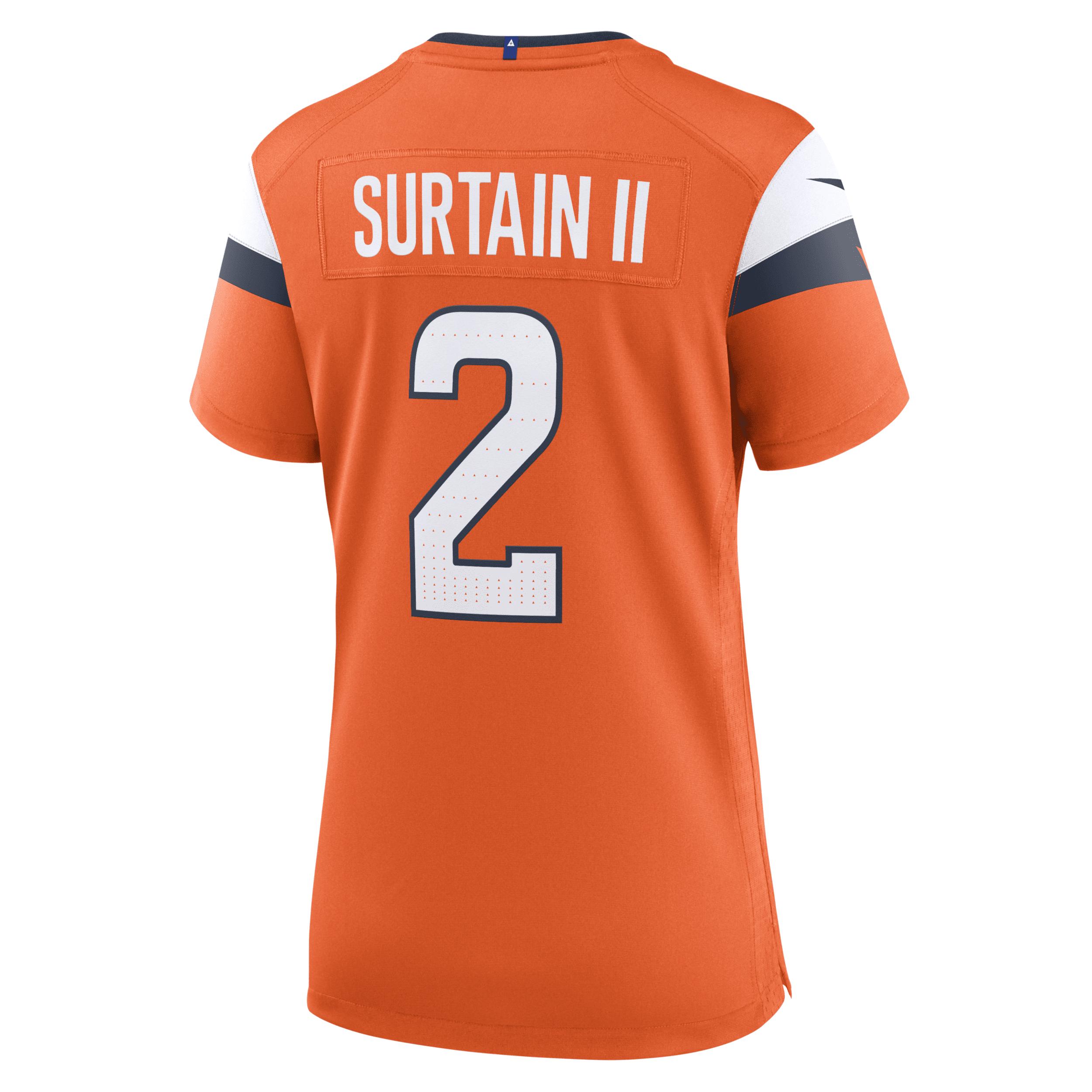 Patrick Surtain II Denver Broncos Nike Womens NFL Game Football Jersey | 67NW0B8L8WF-PZ1 Product Image