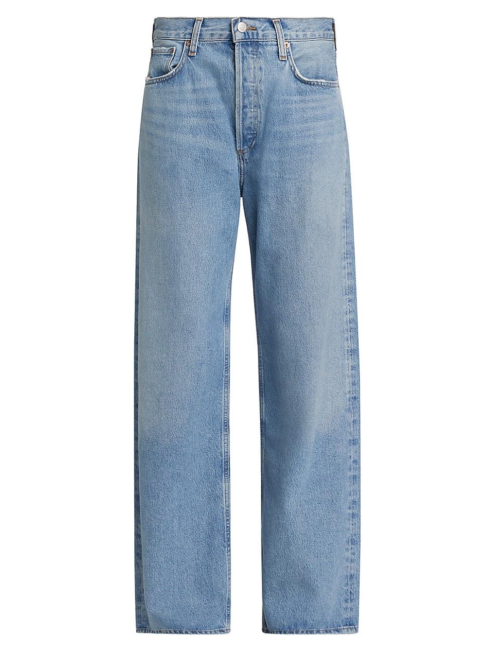 Womens Low-Slung Baggy Jeans Product Image