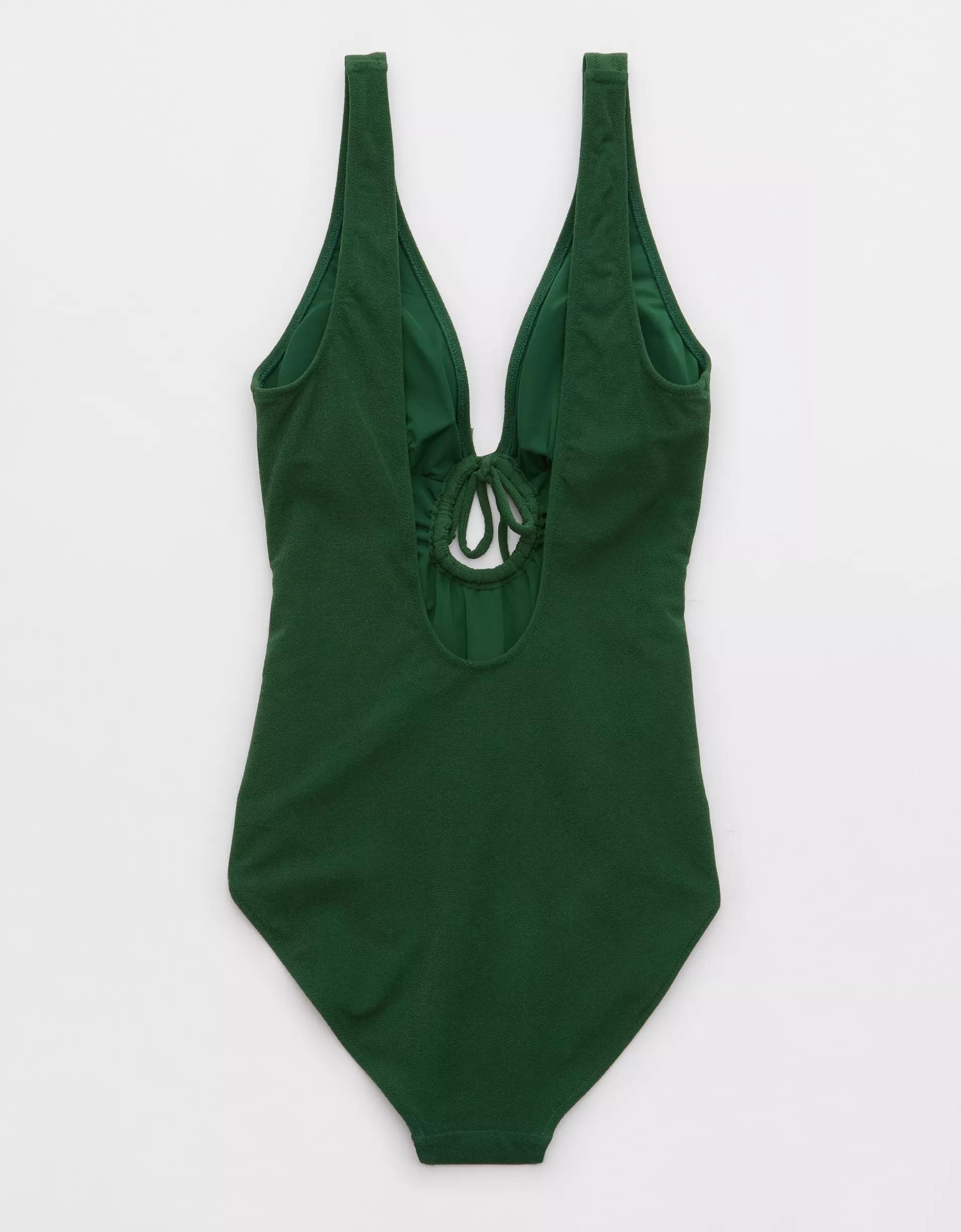 Aerie Terry Keyhole One Piece Product Image