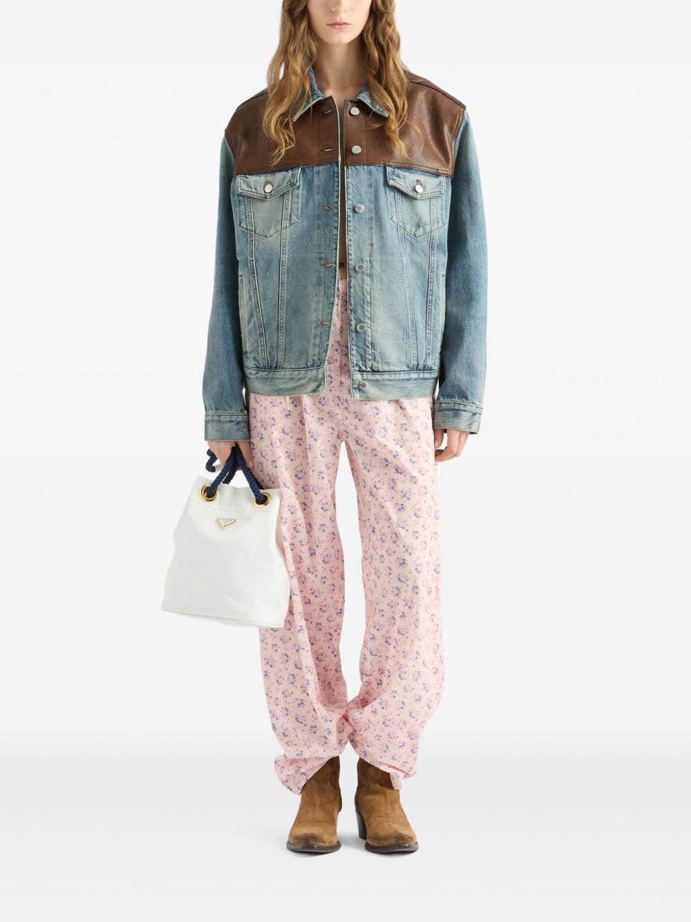 contrast-panel jacket Product Image